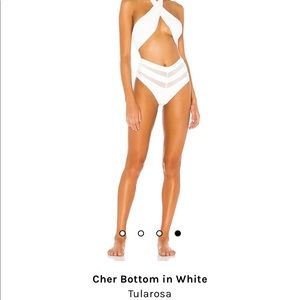 Cher Bottom in White size medium tularosa brand - never worn, still in bag.